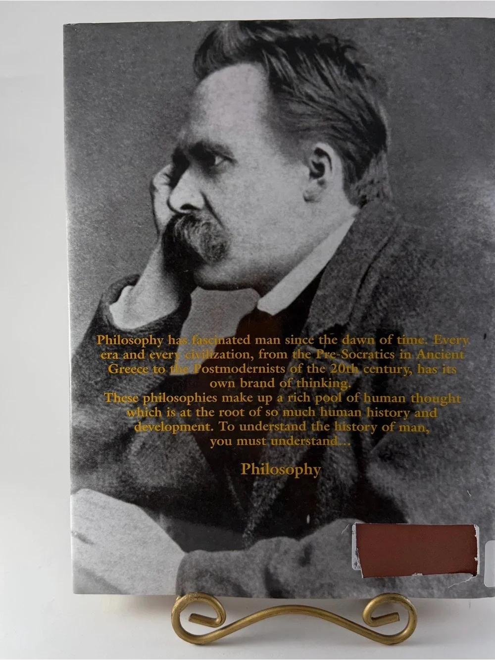 History of Philosophy Martyn Oliver Hardcover Illustrated Ex Library Book